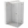 Mexen Lunar T left hinged shower cabin 85 x 70 cm, transparent, brushed copper - 834T-085-070-65-00-L