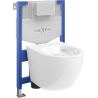 Mexen Lena WC Concealed Set Fenix XS-F Frame with Toilet Bowl, White Gloss - 6803322XX00