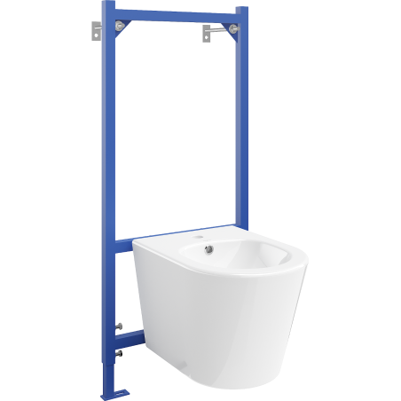 Mexen Fenix B concealed bidet system with Rico bidet, white - 69935724800