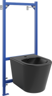 Mexen flush-mounted Felix B bidet frame and bidet set Rico, Black matt - 69935724885