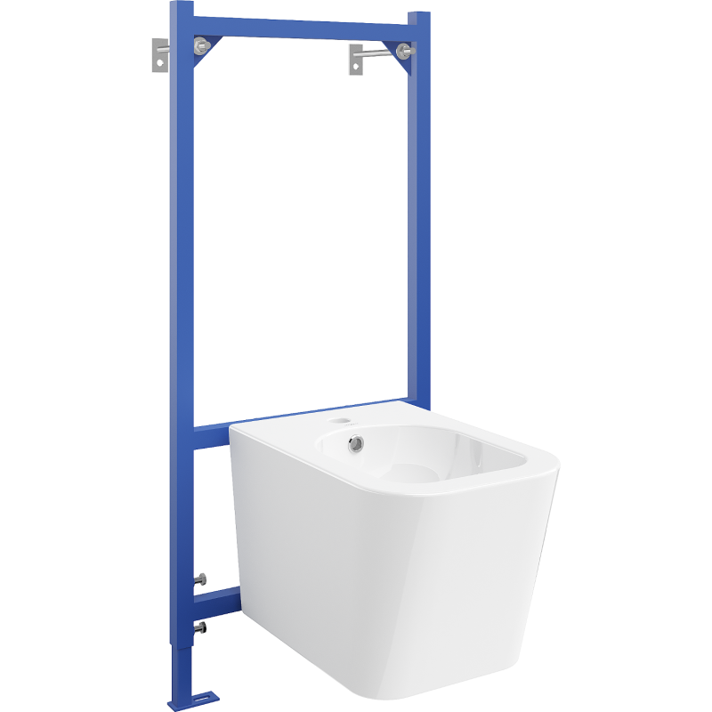 Mexen concealed bidet set Fenix B with Teo bidet, white - 69935855100