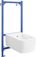 Mexen flush-mounted Felix B bidet frame and bidet set York, White - 69935115500