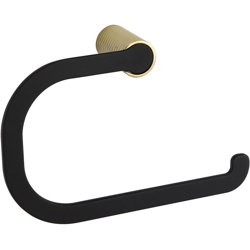 Mexen Base towel rack, Black/Gold - 70882321-57