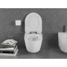 Mexen Lena Rimless WC bowl with soft-close slim seat, duroplast, white gloss - 30224000