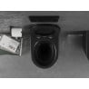 Mexen Lena Rimless toilet bowl, Black matt - 3322XX85
