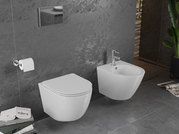 Mexen Lena Rimless toilet bowl, White - 3322XX00