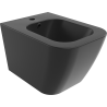 Mexen Madox wall hung bidet, Black matt - 35155170