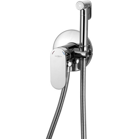 Mexen Milo concealed bidet faucet with point set, chrome - 7599350-00