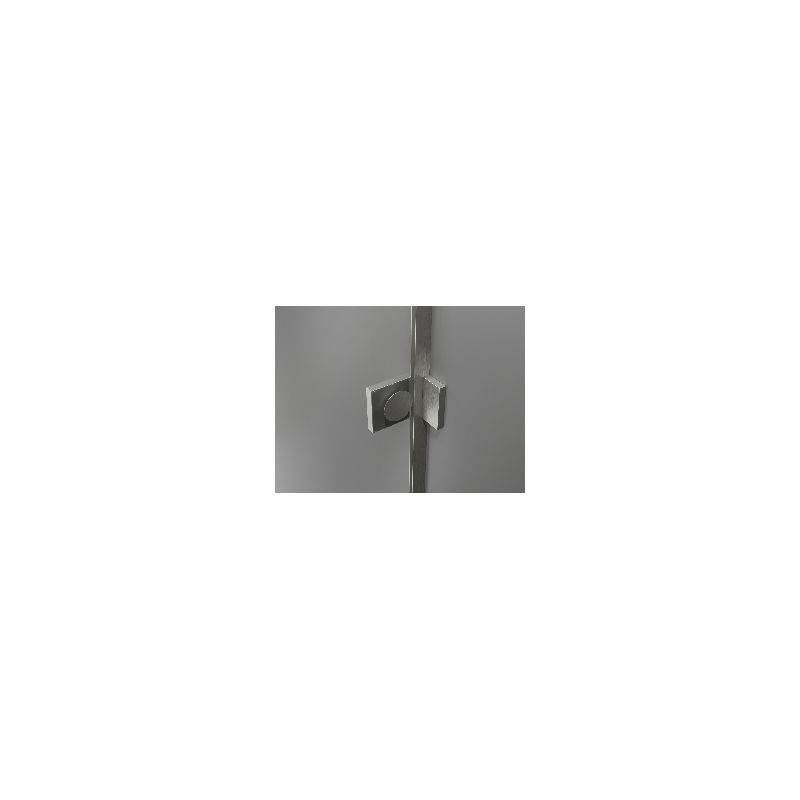 Mexen Lunar T left-hinged shower cabin 90 x 120 cm, transparent, brushed nickel - 834T-090-120-97-00-L