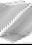 Mexen Lunar T shower cabin hinged left 100 x 70 cm, transparent, brushed nickel - 834T-100-070-97-00-L