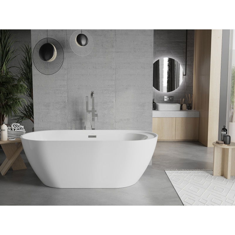 Mexen Laura Freestanding Bathtub 170 x 80 cm, White - 53401708000