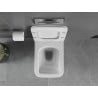Mexen Vega Rimless WC bowl with slim soft-close seat, duroplast, white gloss - 30654000