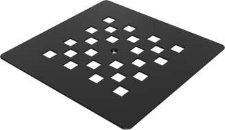 Mexen Stone+ shower tray grille, Black - 44910070