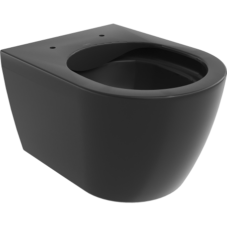Mexen Carmen Rimless toilet bowl, Black matt - 3388XX85