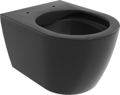 Mexen Carmen Rimless toilet bowl, Black matt - 3388XX85
