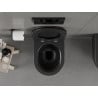 Mexen Carmen Rimless toilet bowl, Black matt - 3388XX85