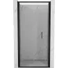 Mexen Exo folding shower door 110 cm, transparent, black - 816-110-000-70-00