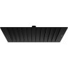 Mexen Slim shower head 30 x 30 cm, black - 79130-70