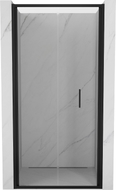 Mexen Exo-F folding shower doors 120 cm, transparent, black - 816-120-000-70-00