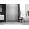 Mexen Exo sliding shower door 190 cm, transparent, chrome - 8151-190-000-01-00