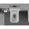 Mexen Margo Rimless WC Bowl with Slim Soft-Close Seat, Duroplast, Glossy White - 30420900