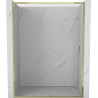 Mexen Exo-S sliding shower door 170 cm, transparent, gold - 8151-170-000-50-00