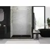 Mexen Exo sliding shower door 180 cm, transparent, gold - 8151-180-000-50-00