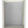 Mexen Exo sliding shower door 180 cm, transparent, gold - 8151-180-000-50-00