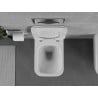 Mexen Margo Rimless WC Bowl with Soft-Close Slim Seat, Duroplast, White Gloss - 30420800