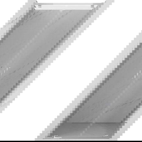 Mexen Exo double hinged shower door 120 cm, transparent, chrome - 8182-120-000-01-00