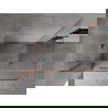 Mexen Mist H T shower enclosure left-opening 85 x 75 cm, transparent, brushed copper - 8A5T-085-075-65-00-L