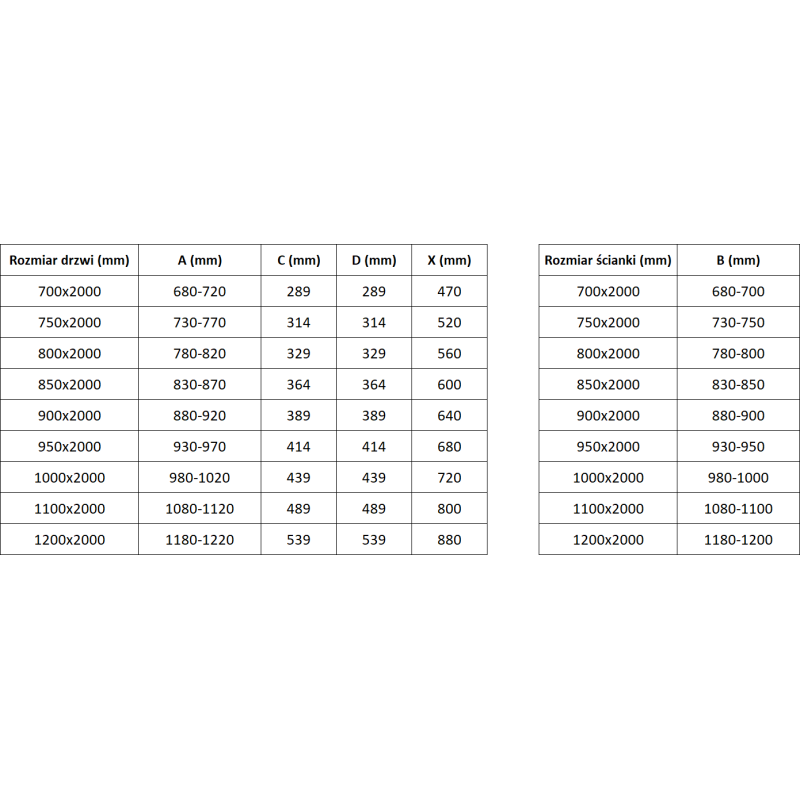 Mexen Exo folding shower cabin 95 x 70 cm, transparent, black - 816-095-070-70-00