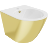 Mexen Lena suspended bidet, white/gold - 35224806