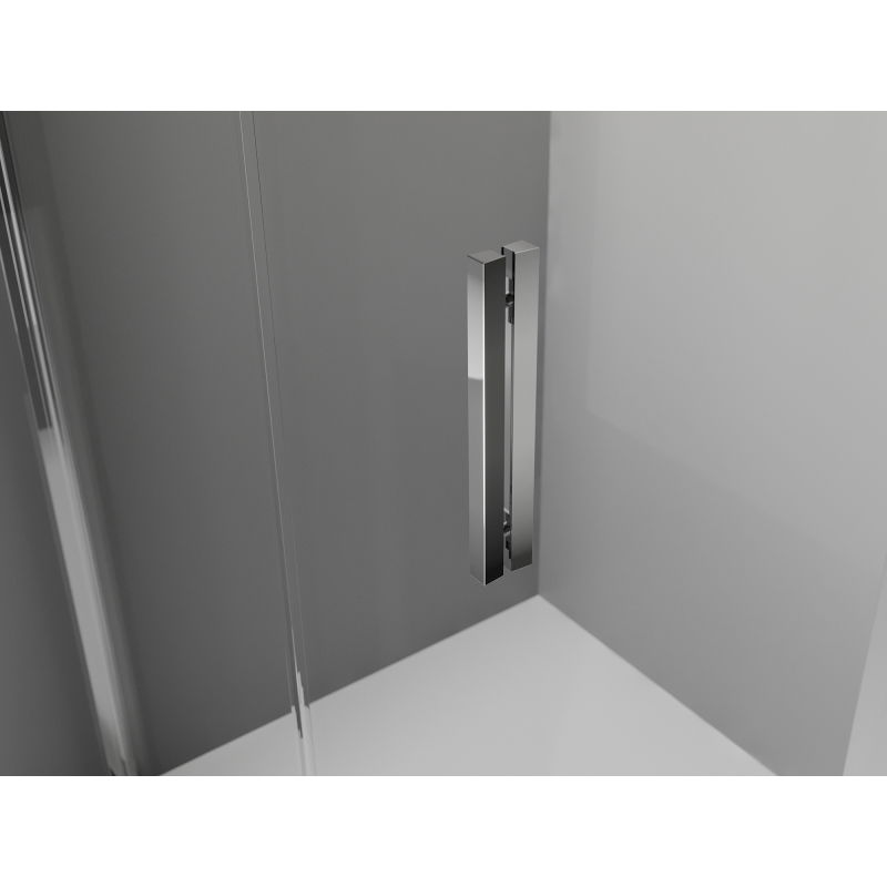 Mexen Exo foldable shower enclosure 120 x 70 cm, transparent, chrome - 816-120-070-01-00