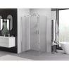 Mexen Exo-F folding shower cabin 120 x 100 cm, transparent, chrome - 816-120-100-01-00