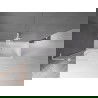 Mexen Velar L shower screen 2-panel sliding 70 x 150 cm, transparent, white - 896-070-003-01-20