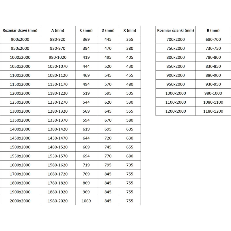 Mexen Exo-S sliding shower cabin 155 x 100 cm, transparent, chrome - 8151-155-100-01-00