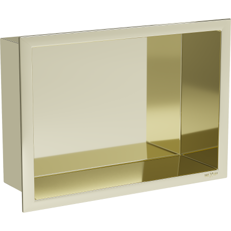 Mexen X-Wall-R shower niche with flange 30 x 20 cm, Gold - 1950302010