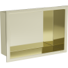 Mexen X-Wall-R shower niche with flange 30 x 20 cm, Gold - 1950302010