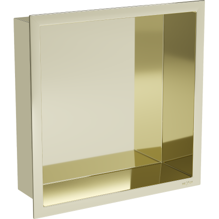 Mexen X-Wall-R shower niche with flange 30 x 30 cm, Gold - 1950303010