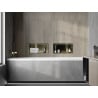 Mexen X-Wall-R shower niche with flange 45 x 20 cm, Gold - 1950452010