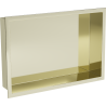 Mexen X-Wall-R shower niche with flange 45 x 30 cm, Gold - 1950453010