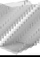 Mexen Exo pivot shower enclosure 80 x 110 cm, transparent, chrome - 8182-080-110-01-00