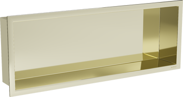 Mexen X-Wall-R shower niche with flange 60 x 20 cm, Gold- 1950602010