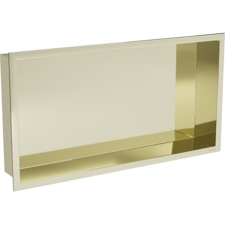 Mexen X-Wall-R shower niche with flange 60 x 30 cm, Gold - 1950603010
