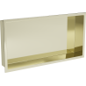 Mexen X-Wall-R shower niche with flange 60 x 30 cm, Gold - 1950603010