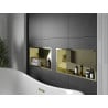 Mexen X-Wall-R shower niche with flange 60 x 30 cm, Gold - 1950603010