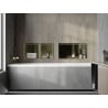 Mexen X-Wall-R shower niche with flange 60 x 30 cm, Gold - 1950603010