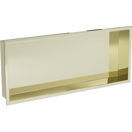 Mexen X-Wall-R shower niche with flange 75 x 30 cm, Gold - 1950753010