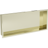 Mexen X-Wall-R shower niche with flange 75 x 30 cm, Gold - 1950753010